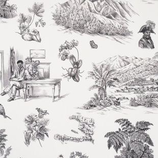 Toile Schumacher Wallpaper You'll Love | Wayfair
